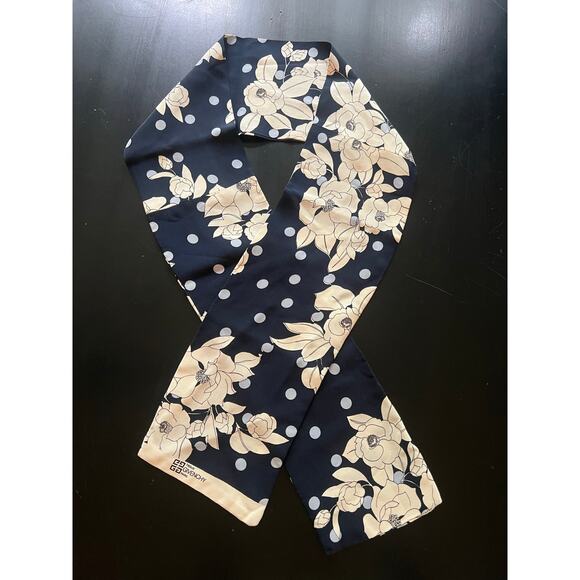 GIVENCHY Paris Silk Scarf - Picture 1 of 6